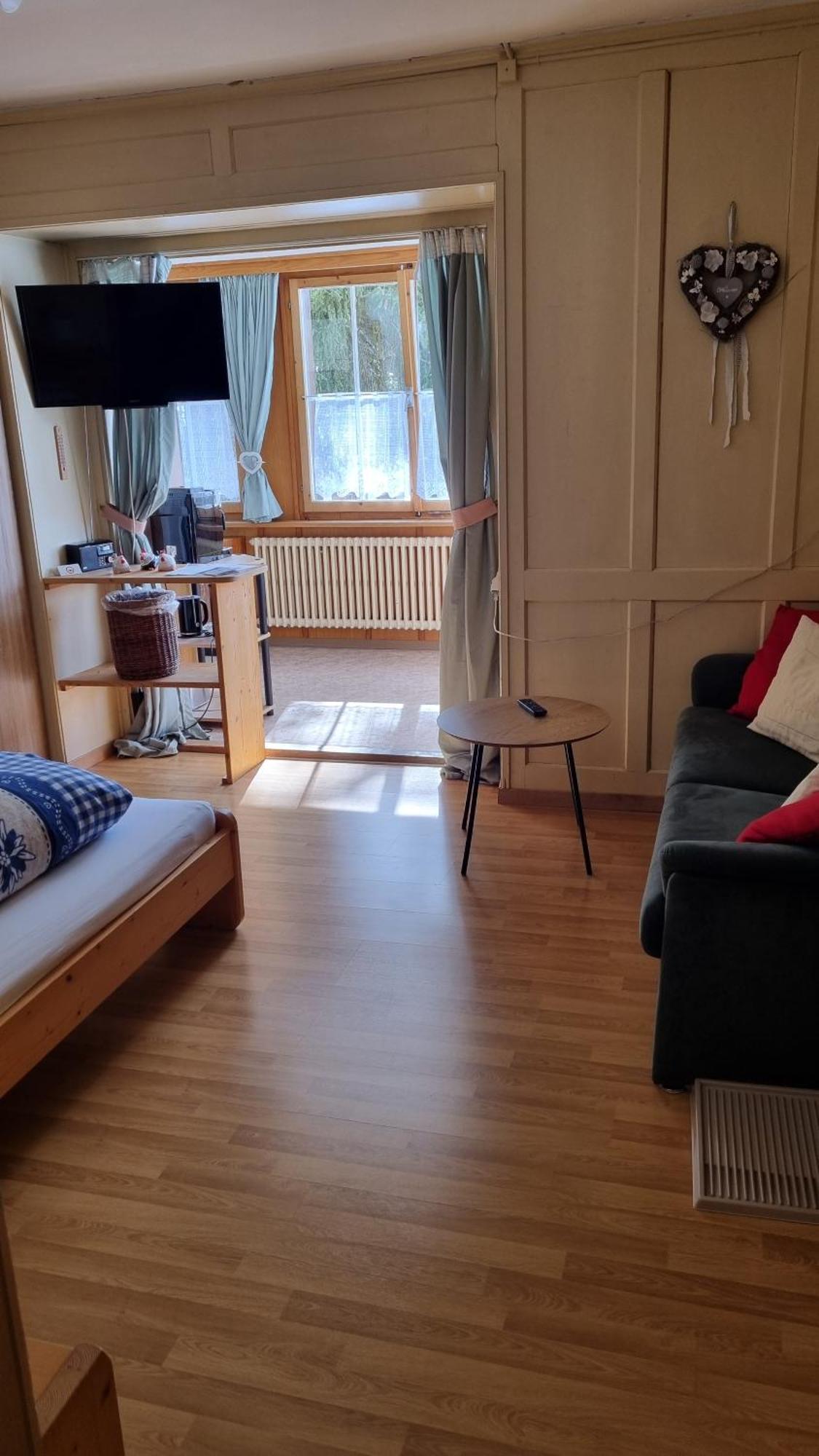 Pension Hof Zur Stilli Apartment Davos Luaran gambar