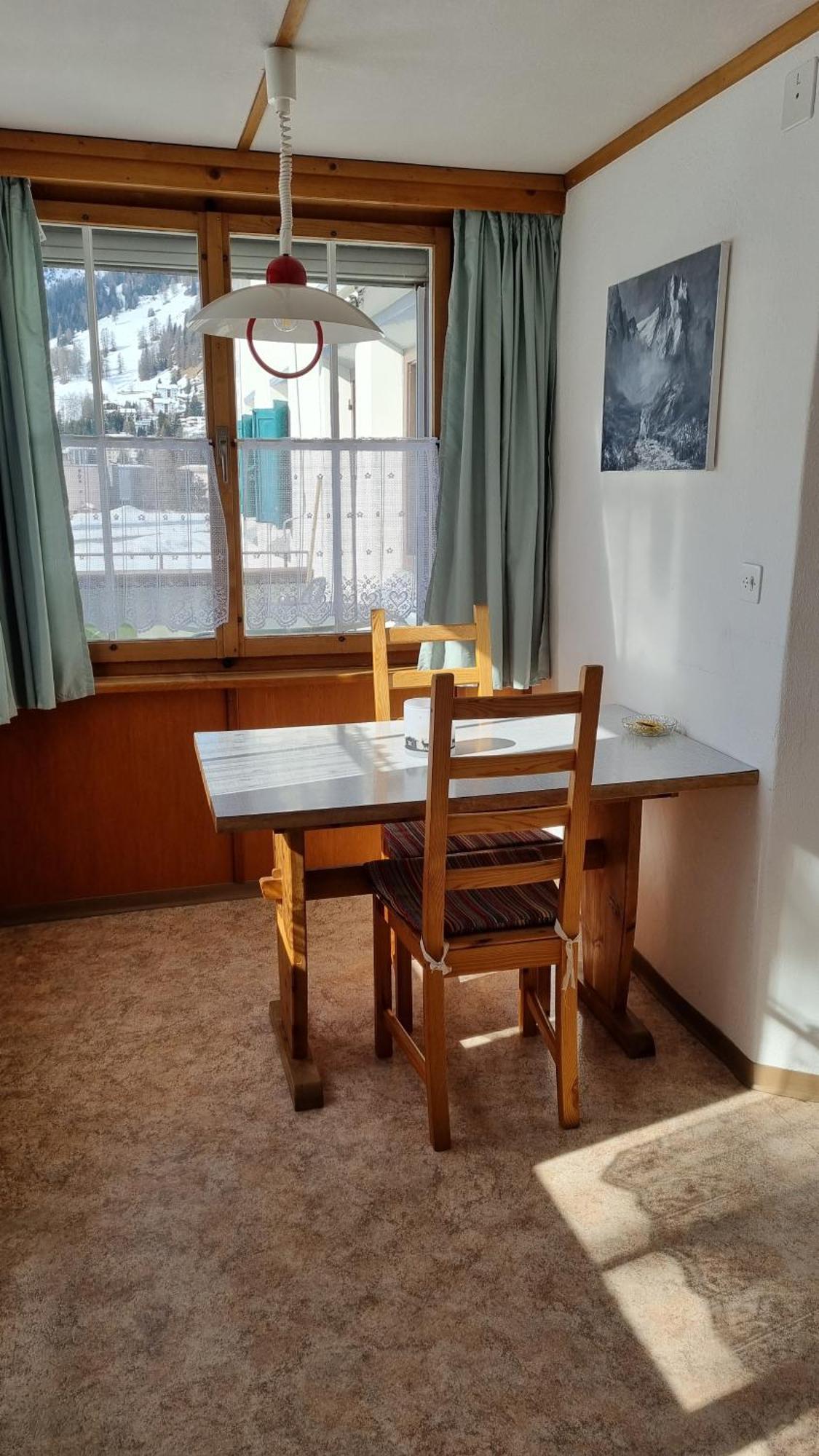 Pension Hof Zur Stilli Apartment Davos Luaran gambar